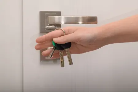 Klucze do mieszkania.